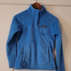Patagonia Women’s Blue Polartec Thermal Pro Fleece Pullover XXS